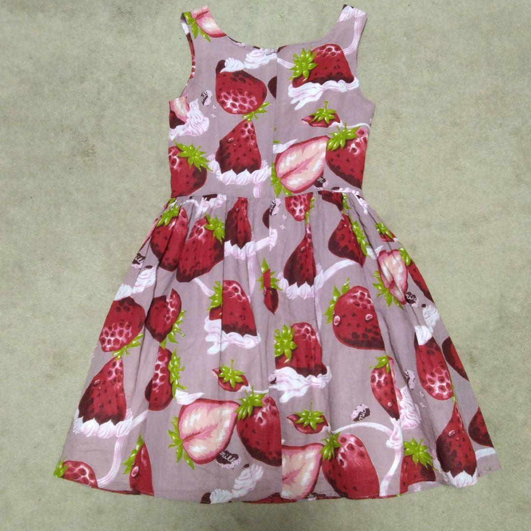 MILK ホイップベリー dress グレー ショコラベリー