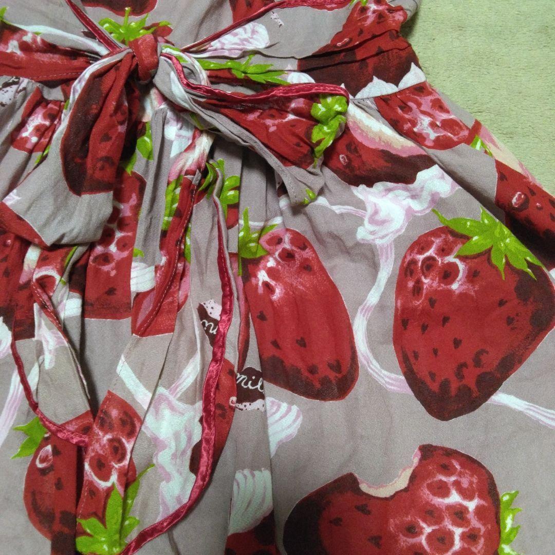 MILK ホイップベリー dress グレー ショコラベリー