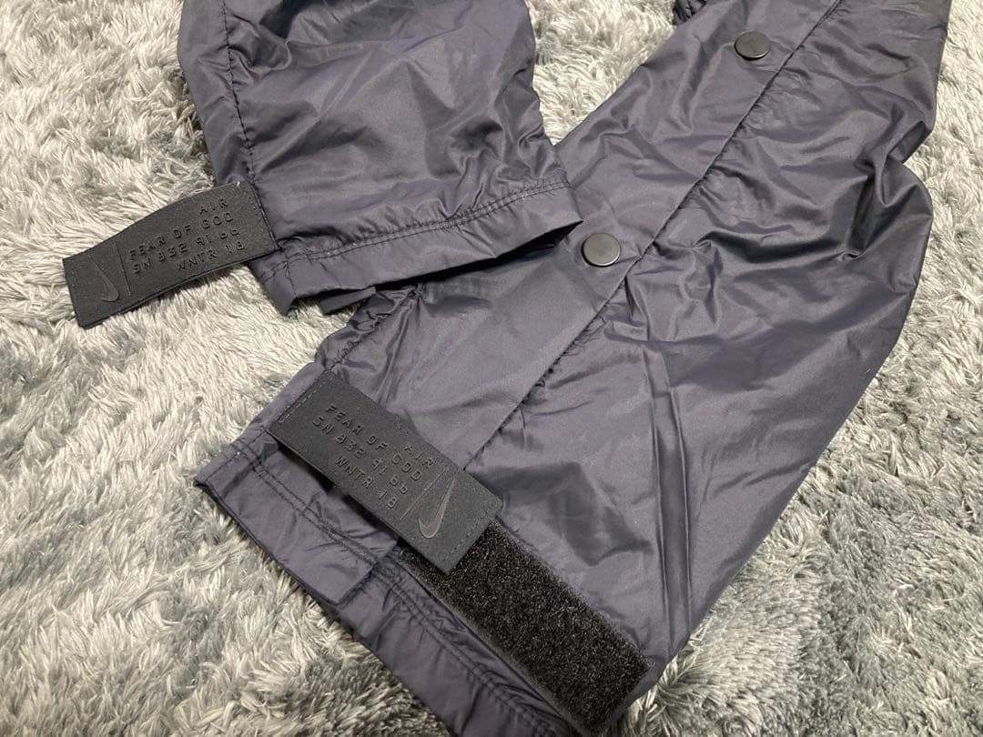 【美中古 Mサイズ】NIKE×fear of god ウォームアップパンツNBA