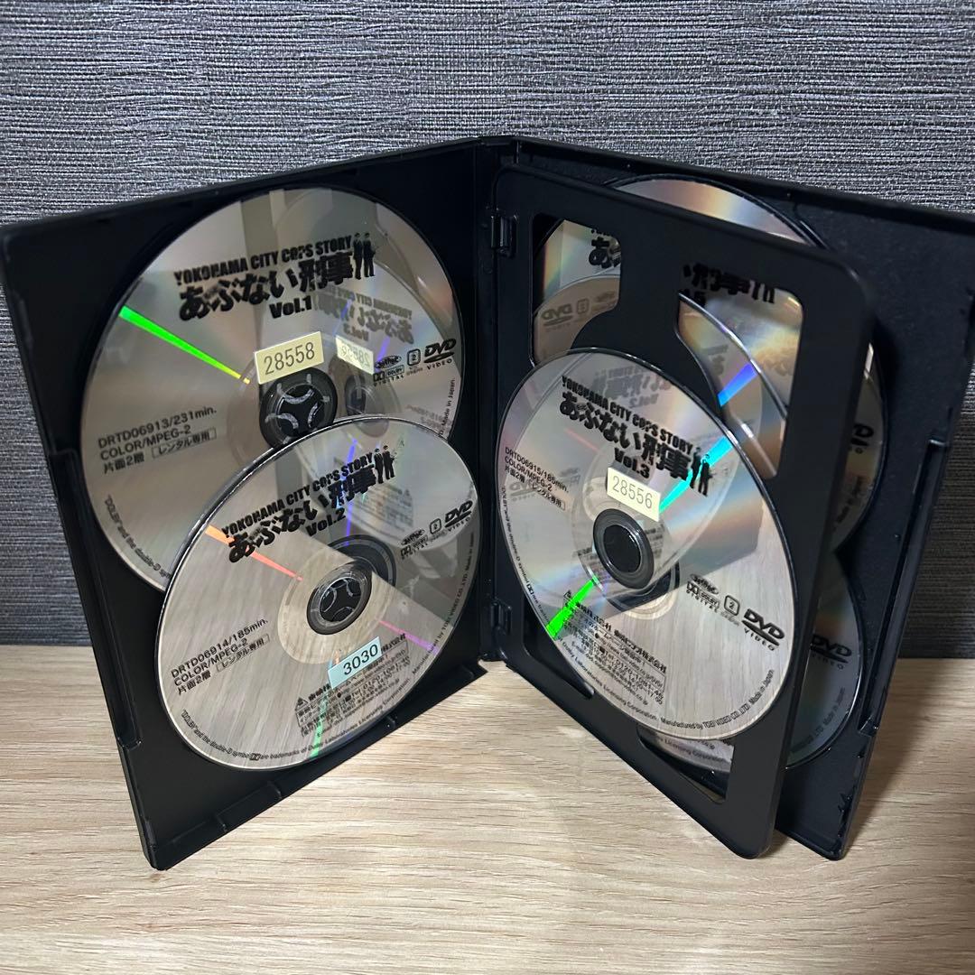 【新品ケース】もっとあぶない刑事　DVD 全巻　全6巻　舘ひろし 柴田恭兵