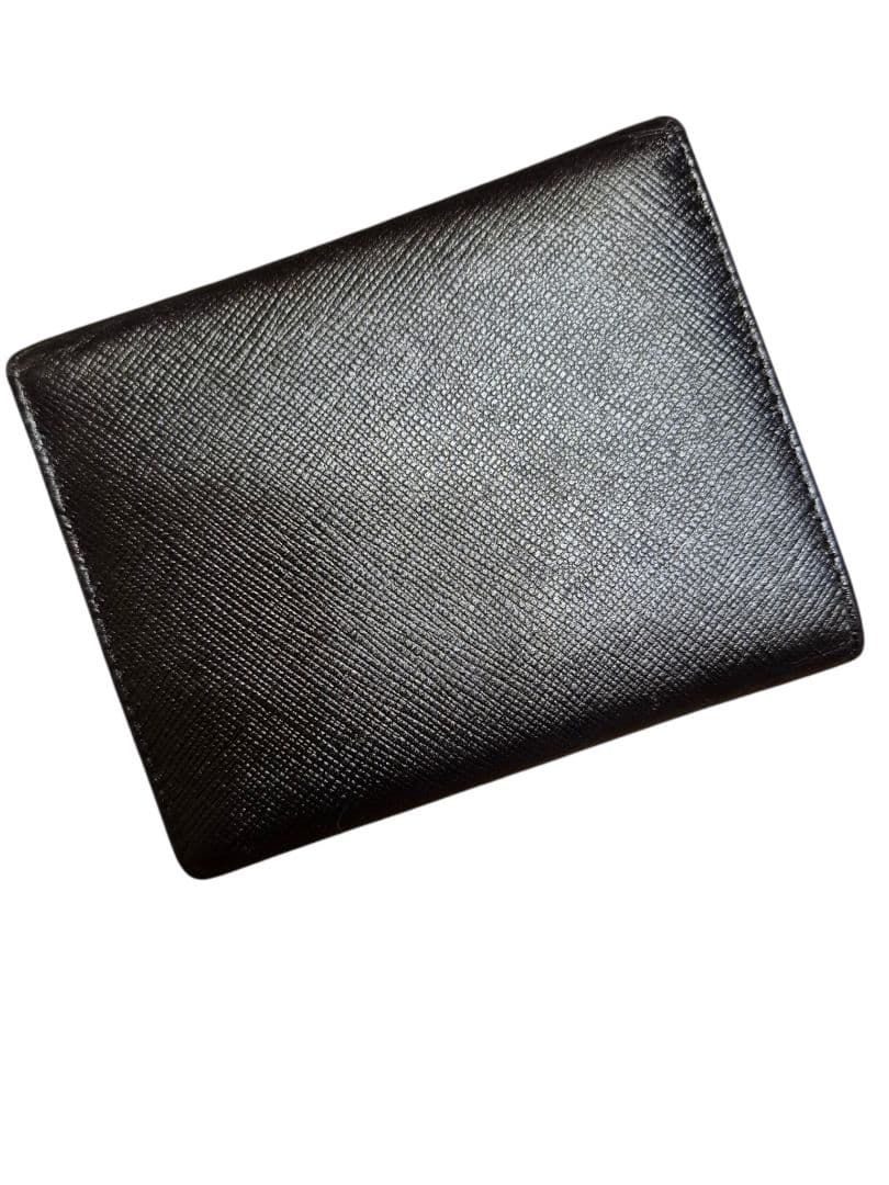 ＰＲＡＤＡ　プラダ　サフィアーノ　ゴールド金具　三つ折り財布 a