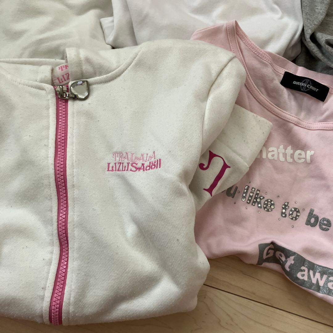 ぴやま　キッズ服セット（Tシャツ・スウェット・デニム）　教科書