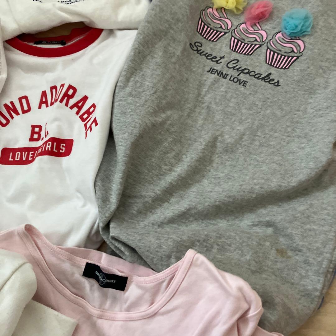 ぴやま　キッズ服セット（Tシャツ・スウェット・デニム）　教科書