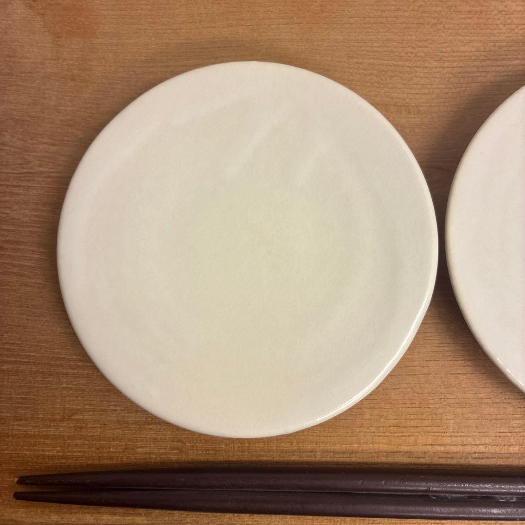 NBT　新品　陶器　陶芸作家　小皿4枚　252