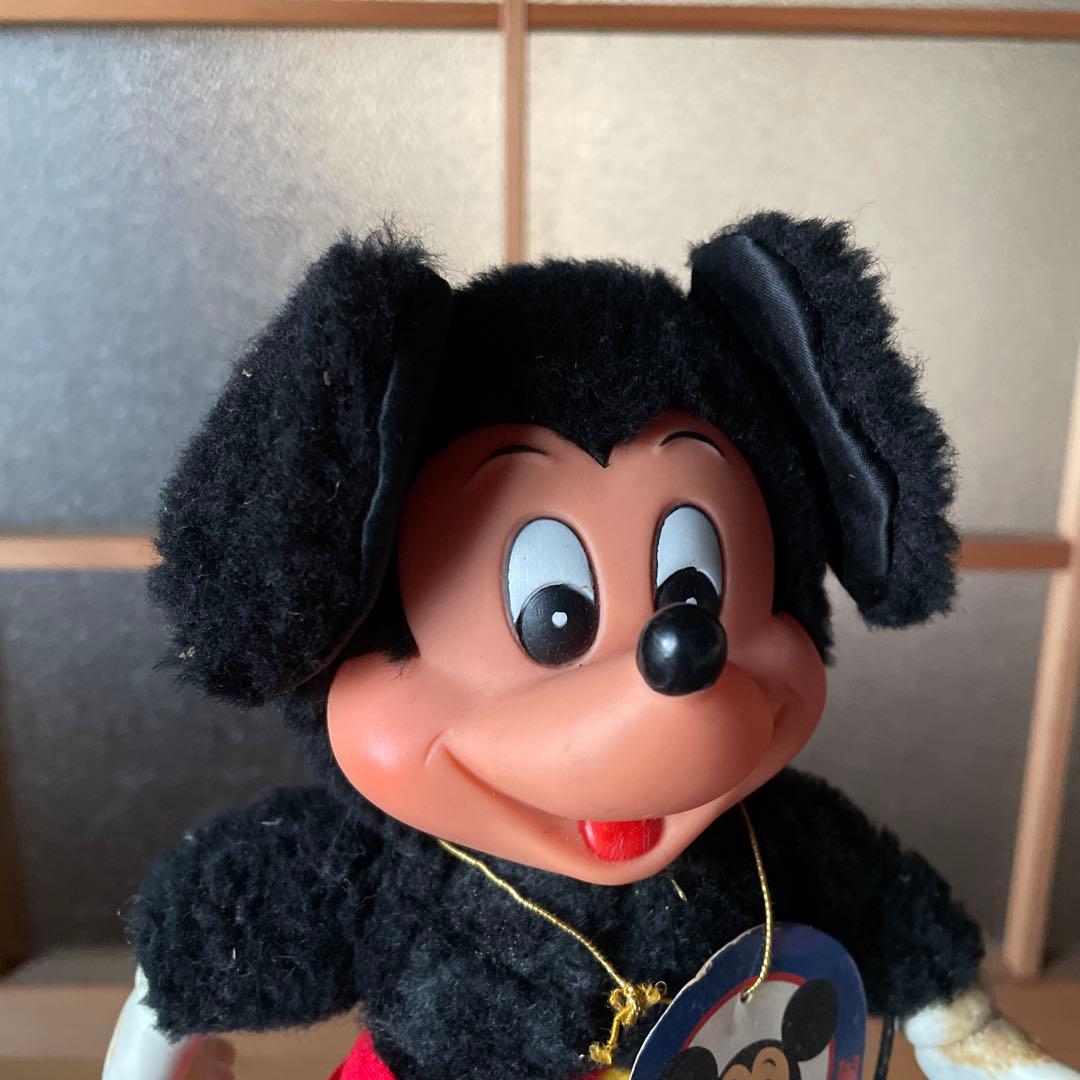 ミッキーマウス　ミニーマウス　ヤングエポック　昭和レトロ　ぬいぐるみ　当時物