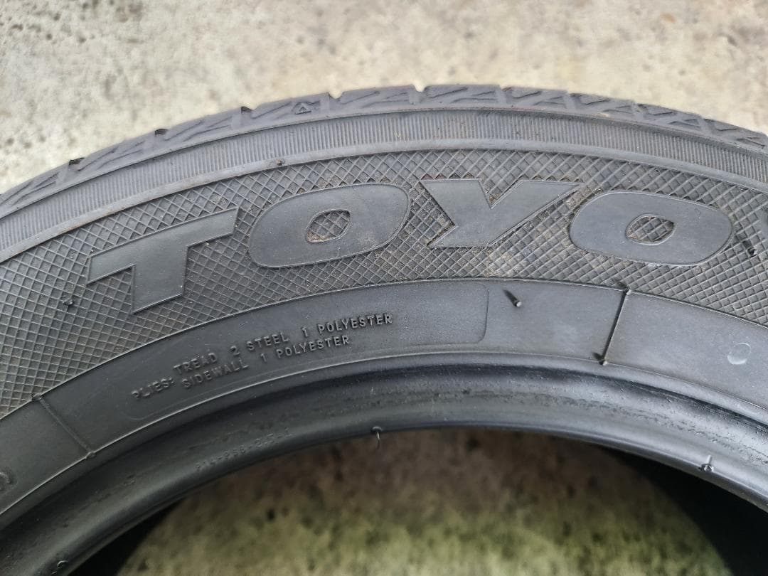 送料込☆2022年製 TOYOトーヨー タイヤ 175/65R14日本製☆2本
