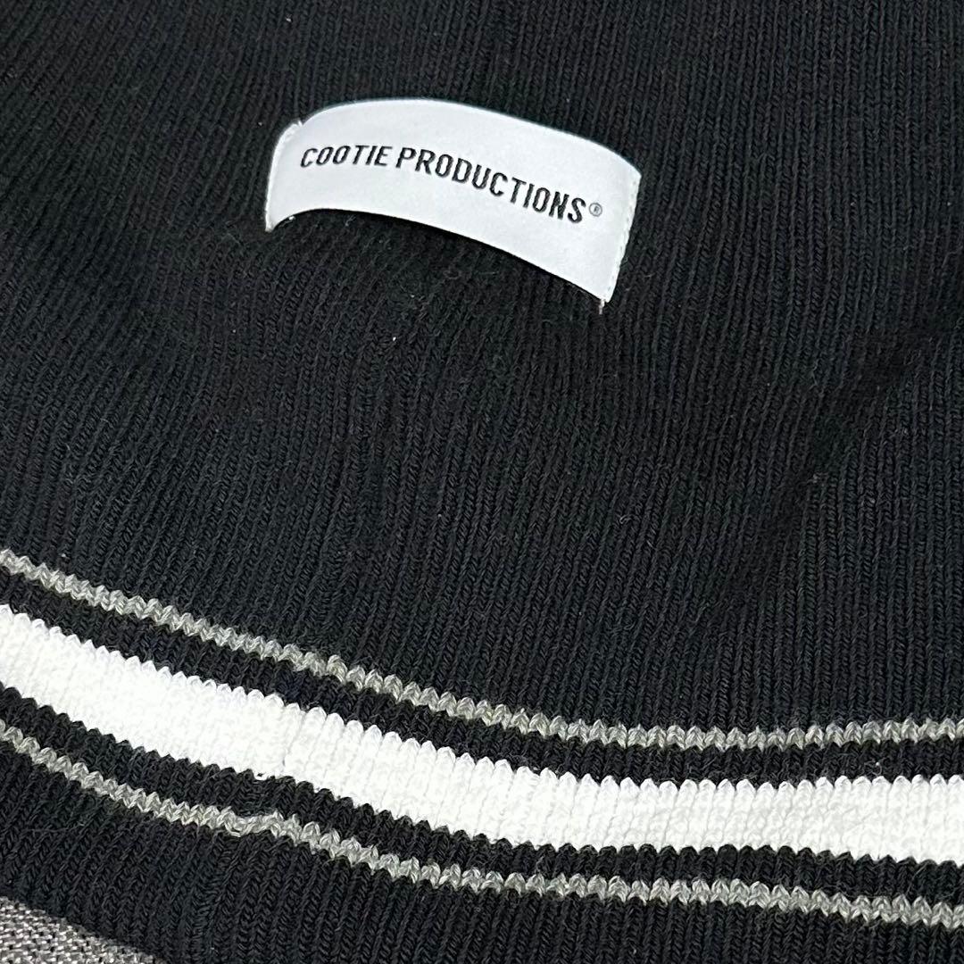 帽子 cootie DRY TECH BORDER BIG CUFFED BEANIE