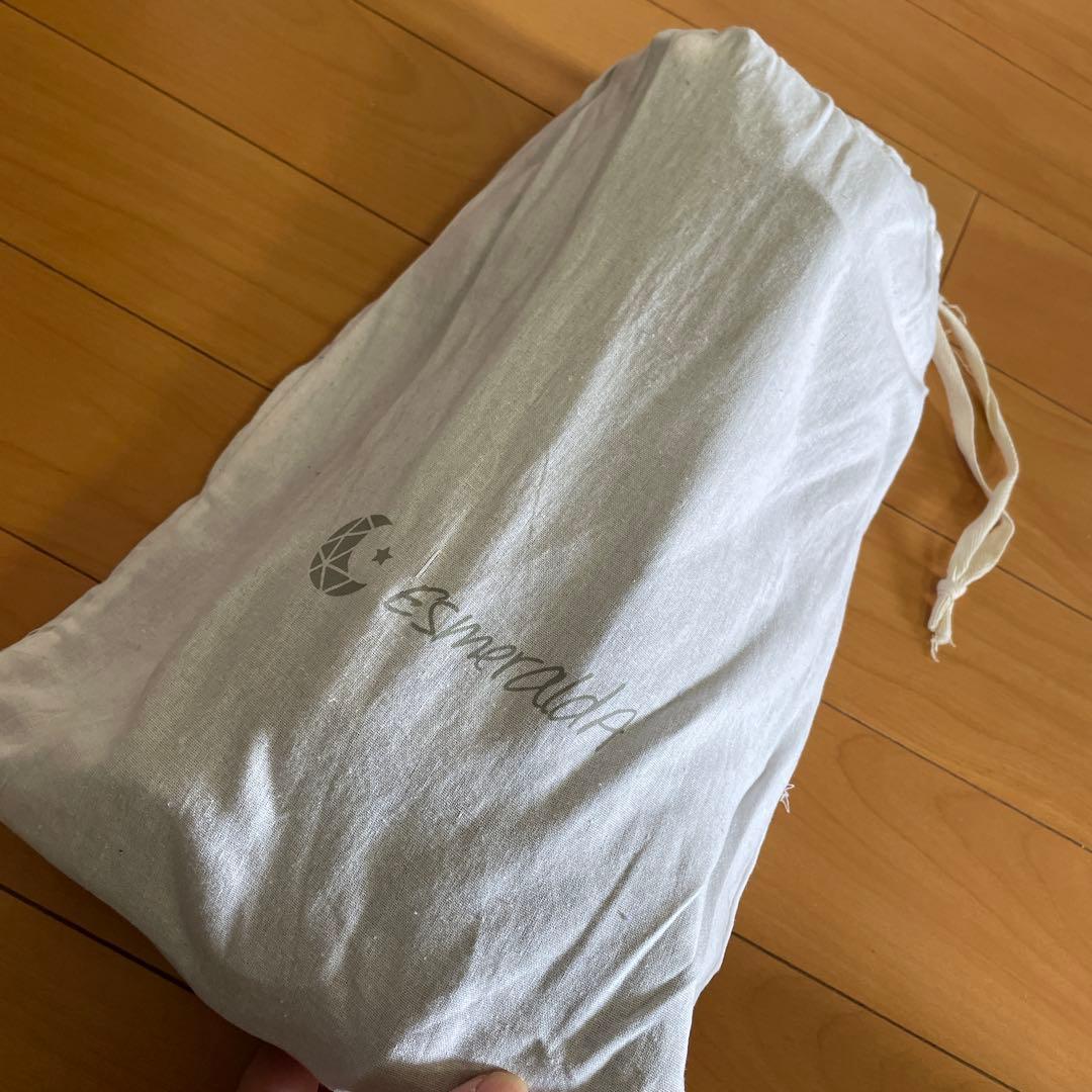 artipoppe 抱っこ紐　黒　リネン
