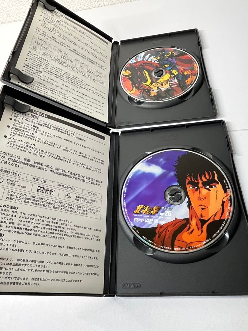 DVD 北斗の拳＆北斗の拳2 全26巻セット セル版