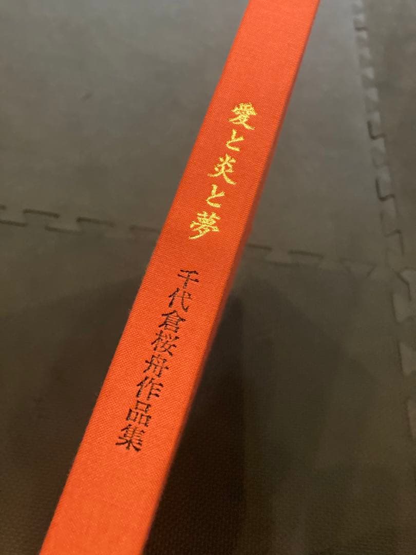 書道作品集 愛と炎と夢 千代倉桜舟 木更津 書道家 作品
