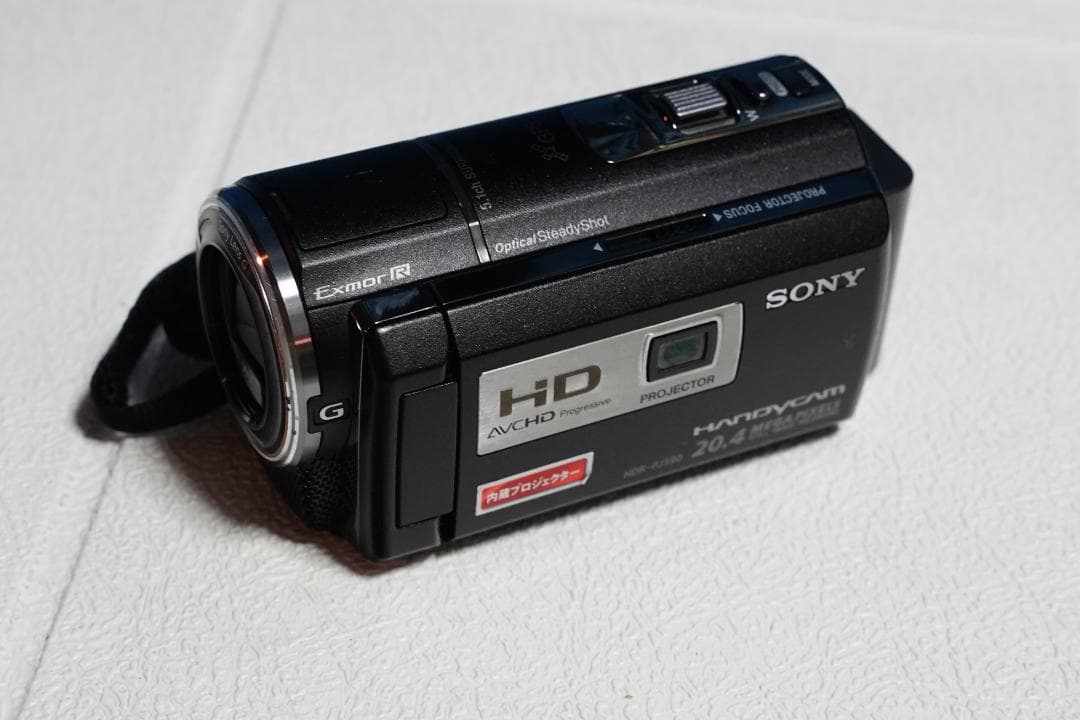 HDR-PJ590V ソニー ハンディカム SONY NP-FV50付 ジャンク