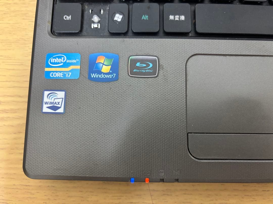 Acer aspire 5750ノートPC ブラック 本体