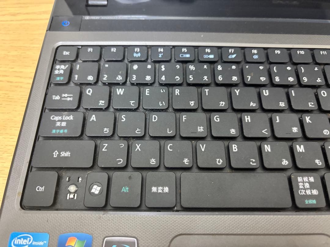 Acer aspire 5750ノートPC ブラック 本体