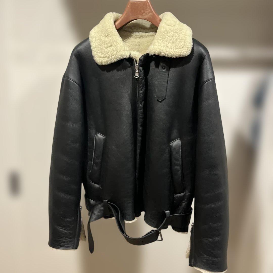 ジャケット・アウター YOKE DETACHABLE COLLAR BOMBER JACKET