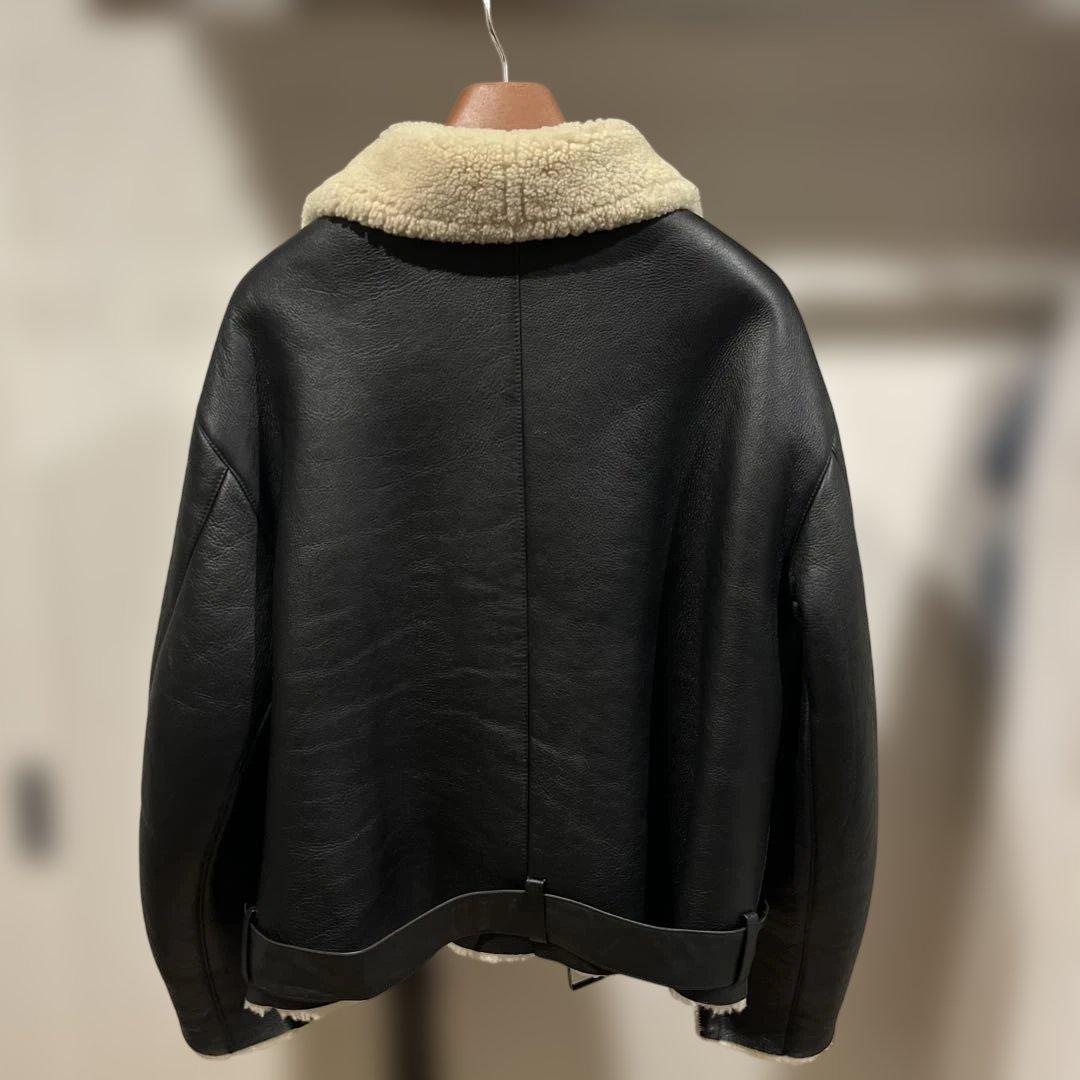 ジャケット・アウター YOKE DETACHABLE COLLAR BOMBER JACKET