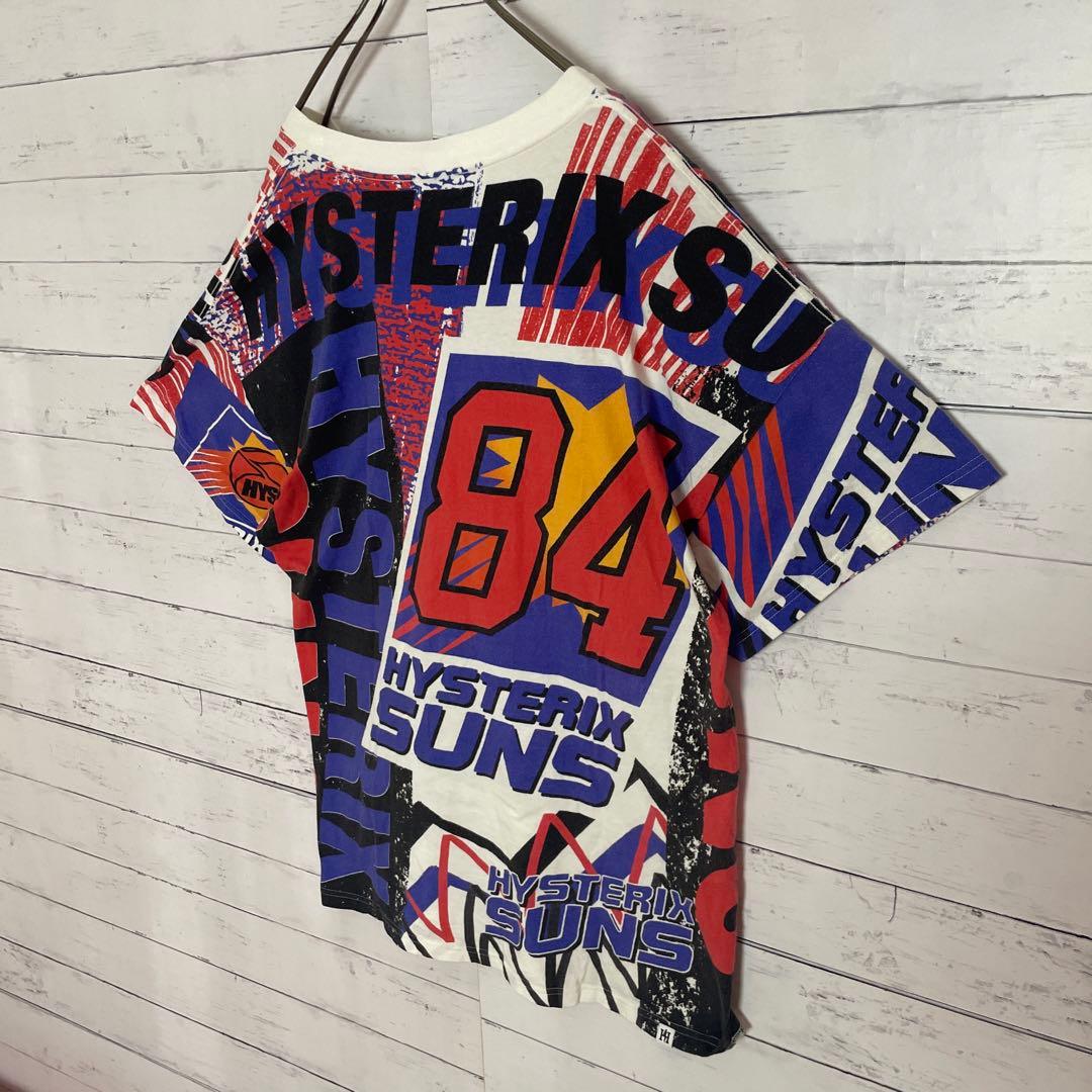 【即完売】 ヒステリックグラマー ヴィクセンガール 総柄 Tシャツ 希少 L