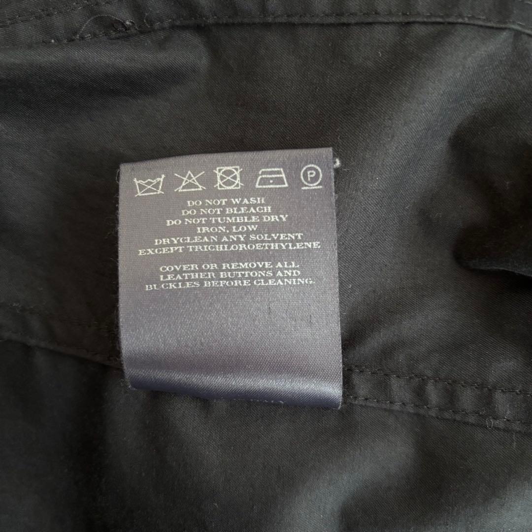 d*7様 Burberry バーバリー　ブラック　トレンチコート