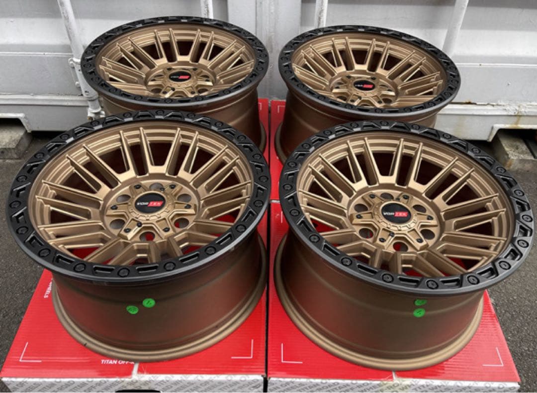 展示処分 ハイラックス トライトン プラド 17インチホイール 4本