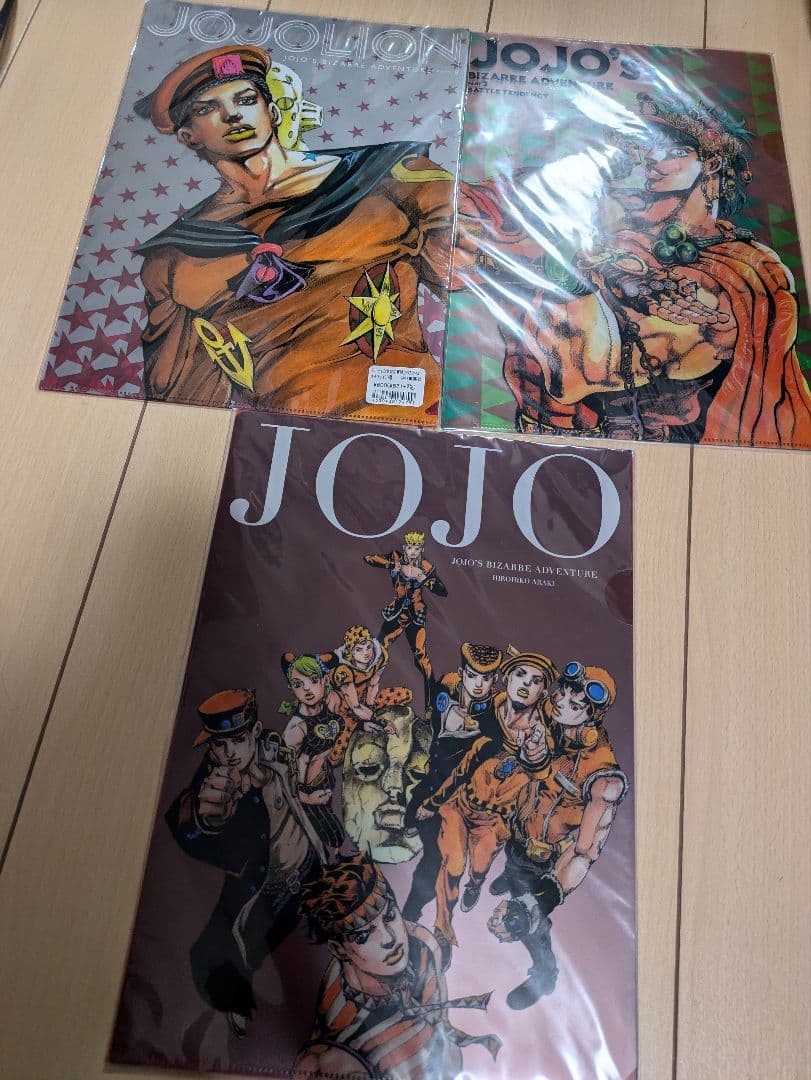 ジョジョ展 2012 クリアファイルセット 6枚