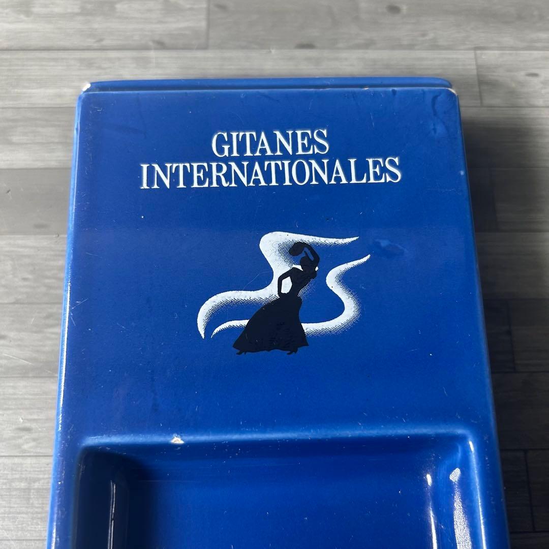 現地フランス購入 Gitanes ジタン 灰皿 縦型