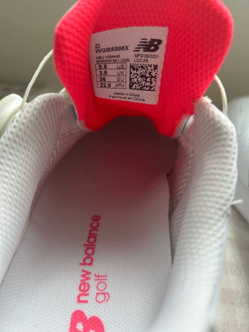 New Balanceニューバランスゴルフレディースシューズ22.5cm