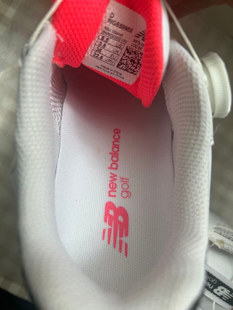 New Balanceニューバランスゴルフレディースシューズ22.5cm