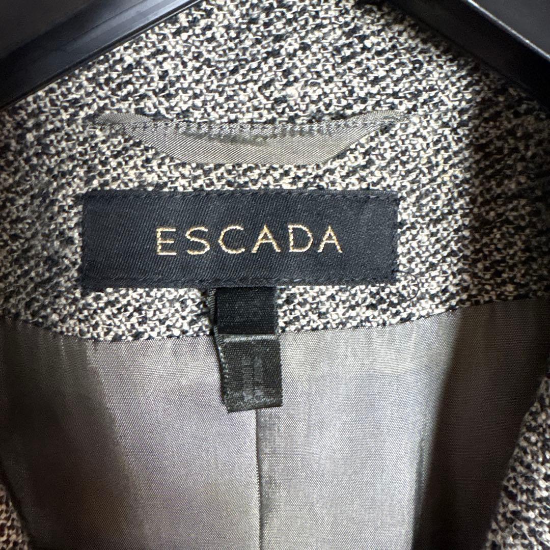 ESCADA ファー付ジャケット、スカート2枚セット