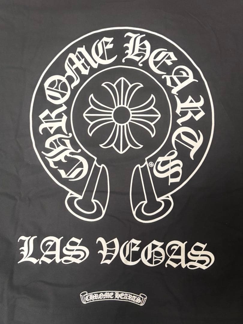 クロムハーツ ラスベガスHorseshoe Tシャツ 黒 ホースシュー 2XL