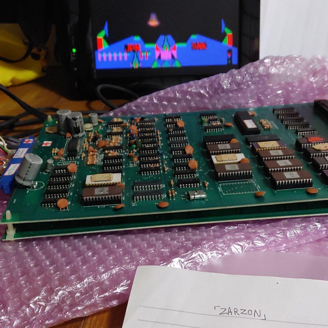 サタンオブサターン 海外版 ZARZON ゲーム基板 ハーネス付き 中古品