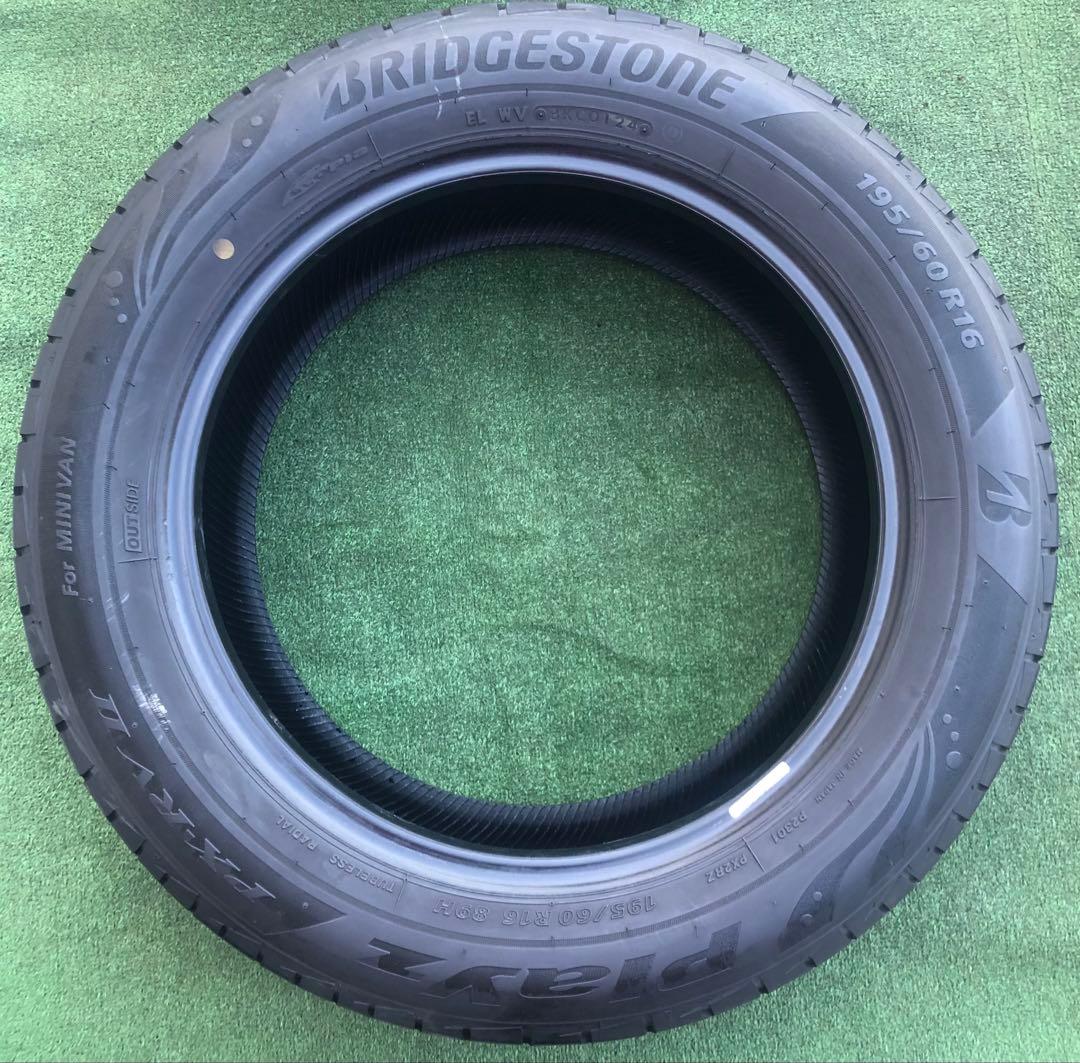 195/60 R16 BRIDGESTONE PX-RVII ラジアルタイヤ