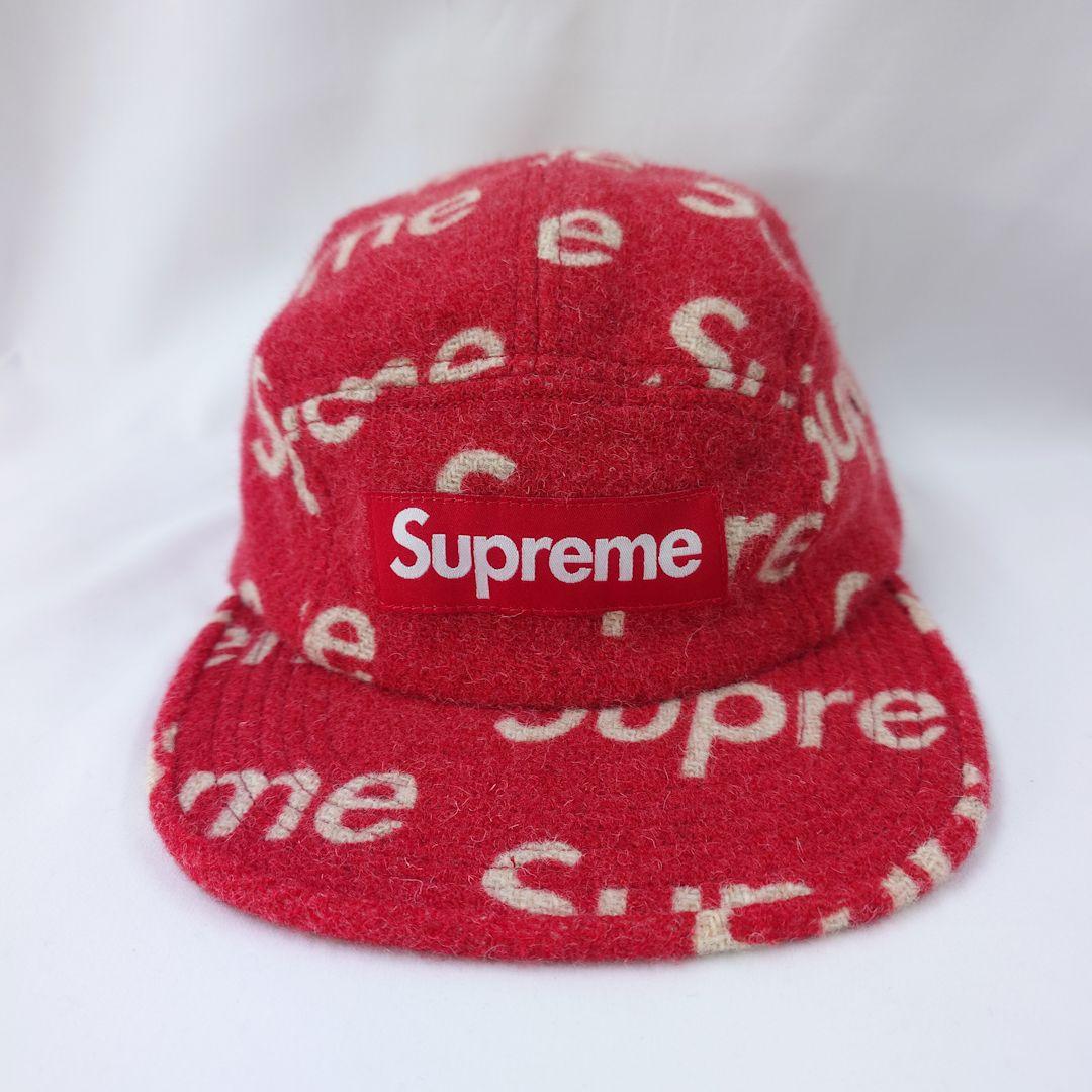 帽子 Supreme Harris Tweed Camp Cap 18AW