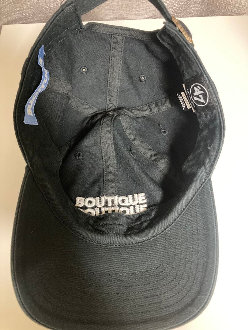BOUTIQUE CAP BLACK 金子恵治