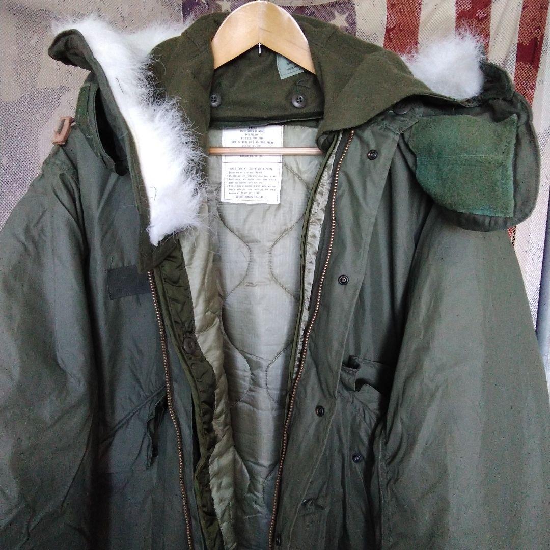 デットストック〔米軍実物〕☆m65フィッシュテール　m65モッズコート☆　xs