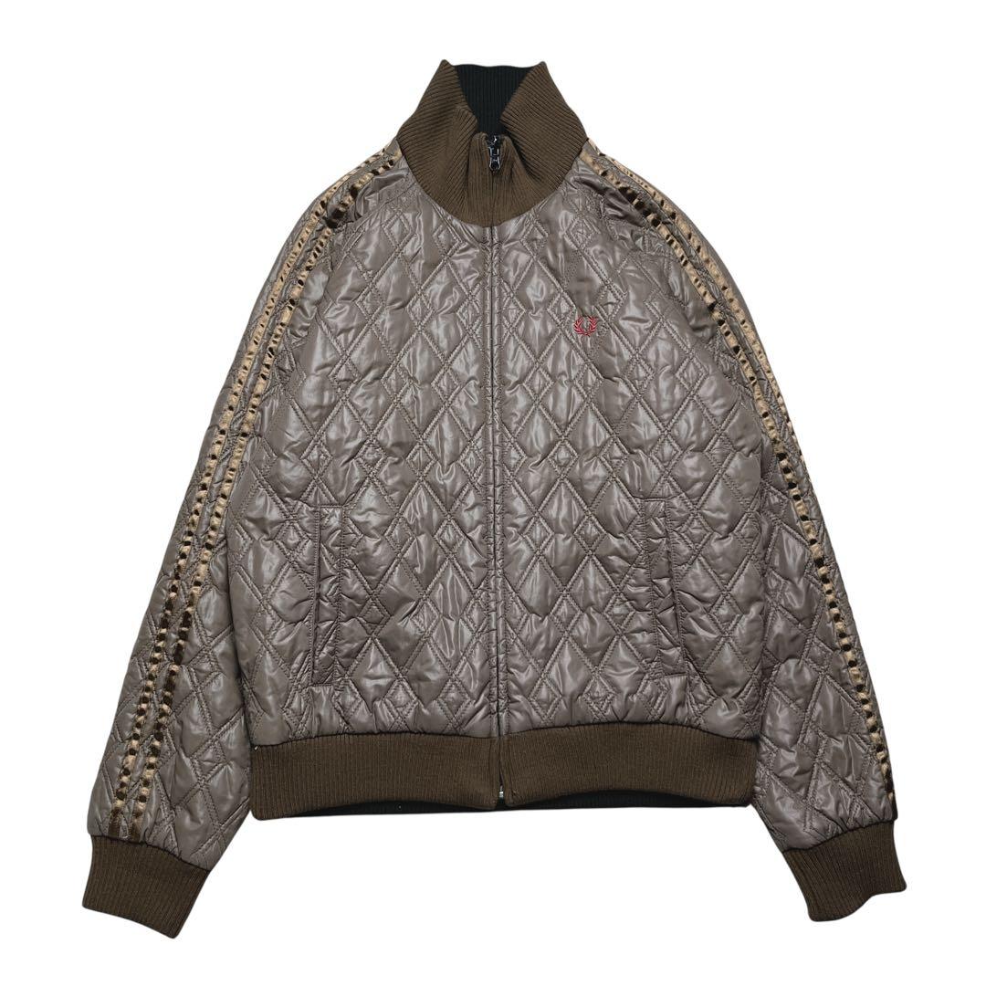 FRED PERRY フレッドペリー リバーシブルキルティングジャケット M