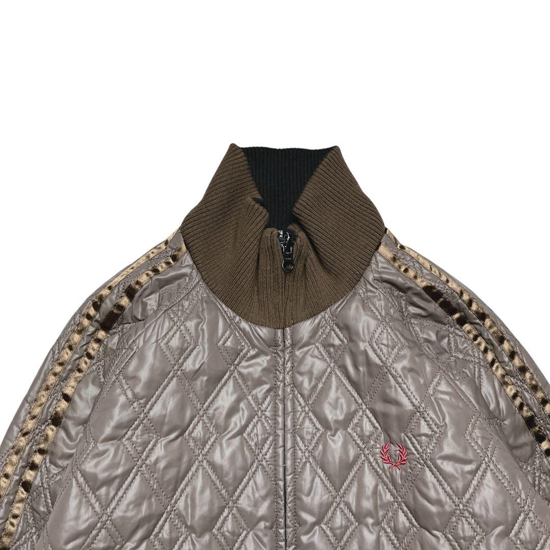 FRED PERRY フレッドペリー リバーシブルキルティングジャケット M