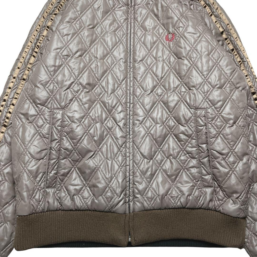 FRED PERRY フレッドペリー リバーシブルキルティングジャケット M