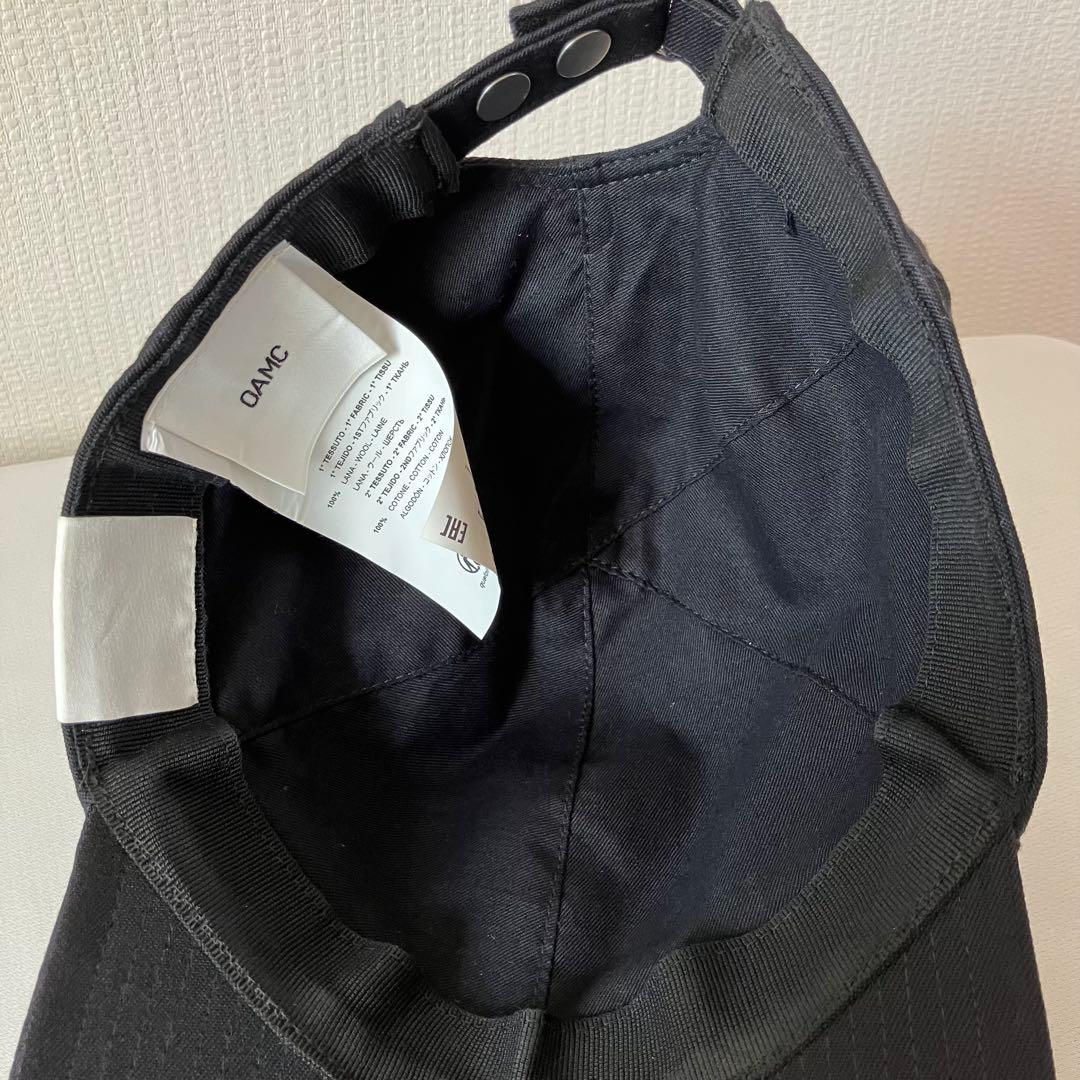 OAMC オーエーエムシー BALL CAP キャップ 24ss ブラック