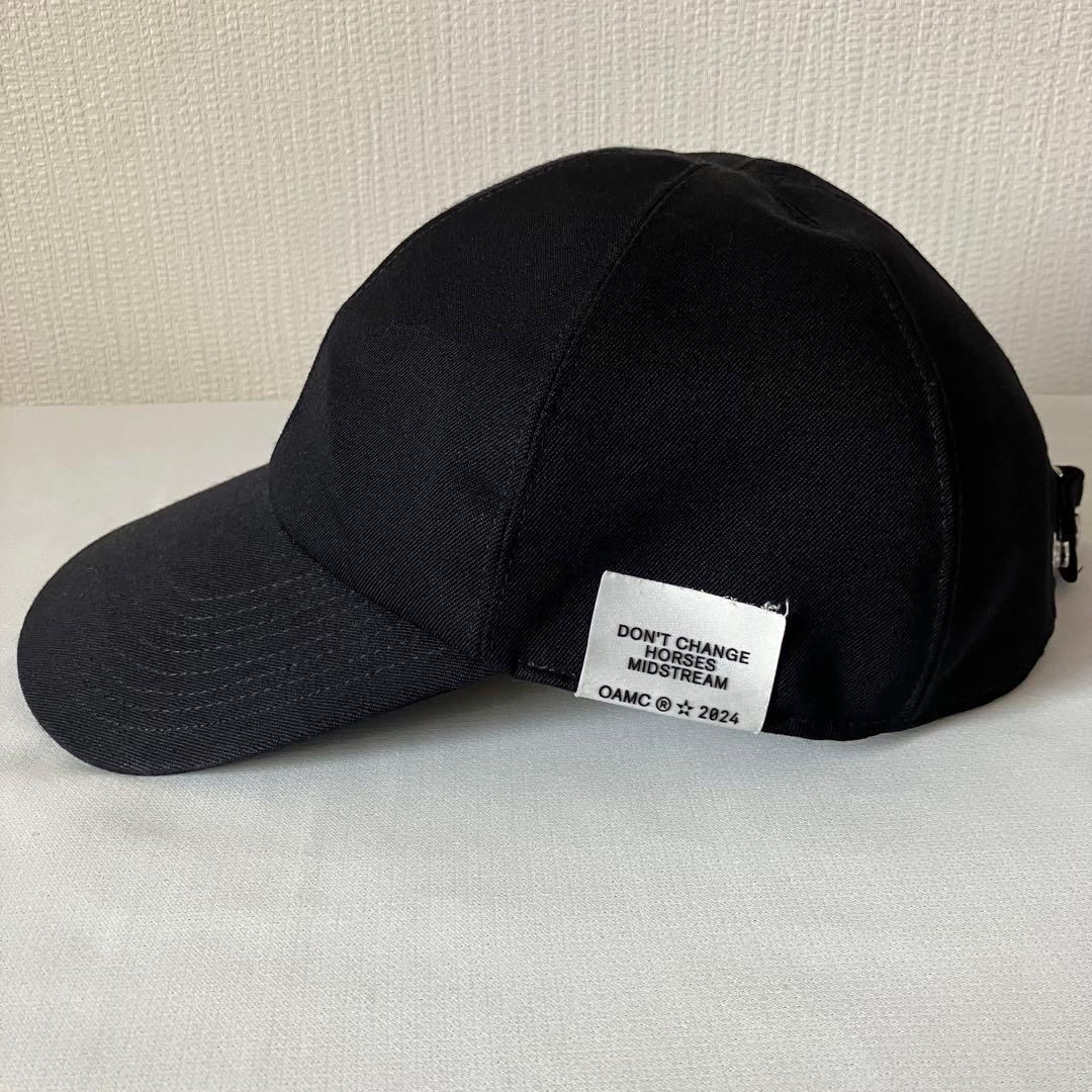 OAMC オーエーエムシー BALL CAP キャップ 24ss ブラック
