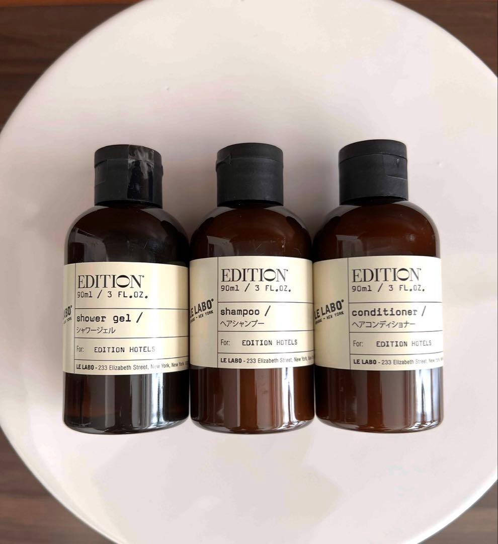東京エディション虎ノ門 LE LABO EDITION ルラボ6点