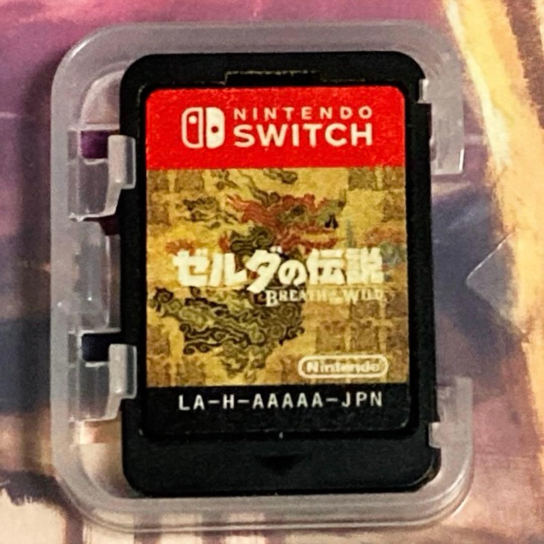 任天堂スイッチゼルダの伝説ブレスオブザワイルドレディースメンズ冒険（動作確認⭕️）