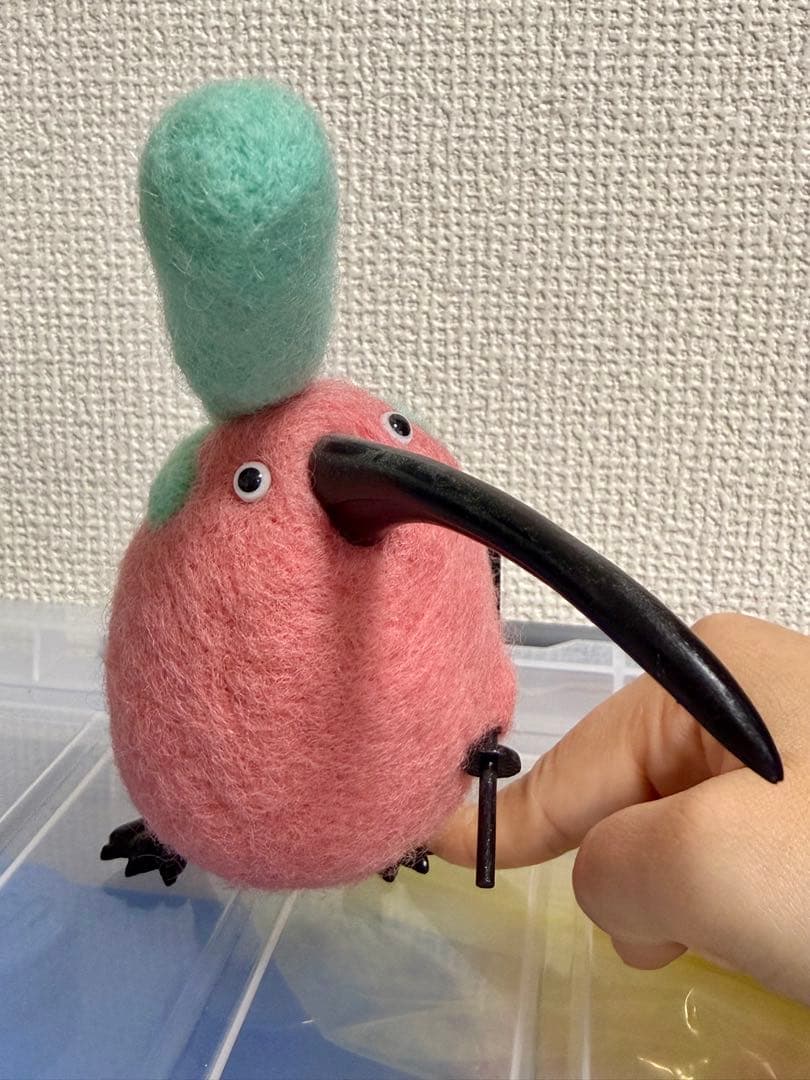 シ*イ様 シリトリ　サインあり　ボバンチ　ハンドメイド　ワンフェス　人形　鳥　お