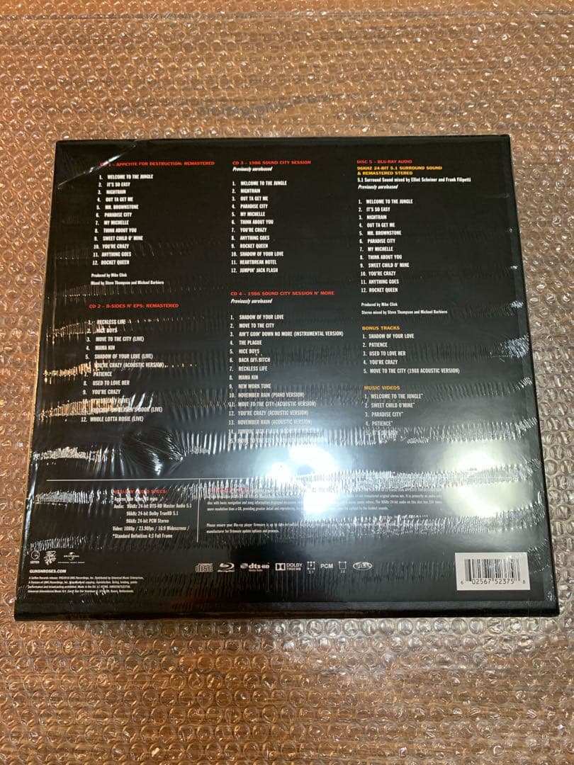 Guns N' Roses／APPETITE FOR DESTRUCTION