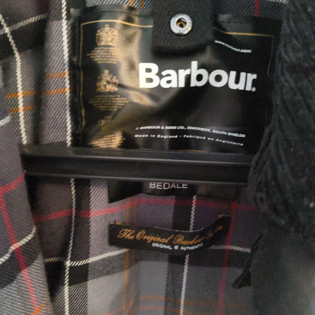 Barbour Bedale 36 black オイル抜き