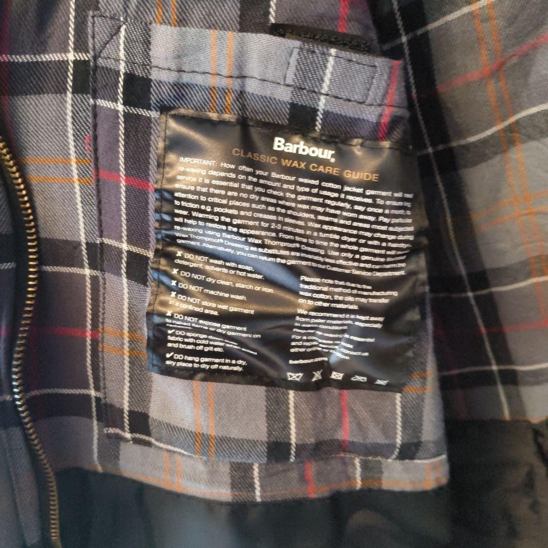 Barbour Bedale 36 black オイル抜き