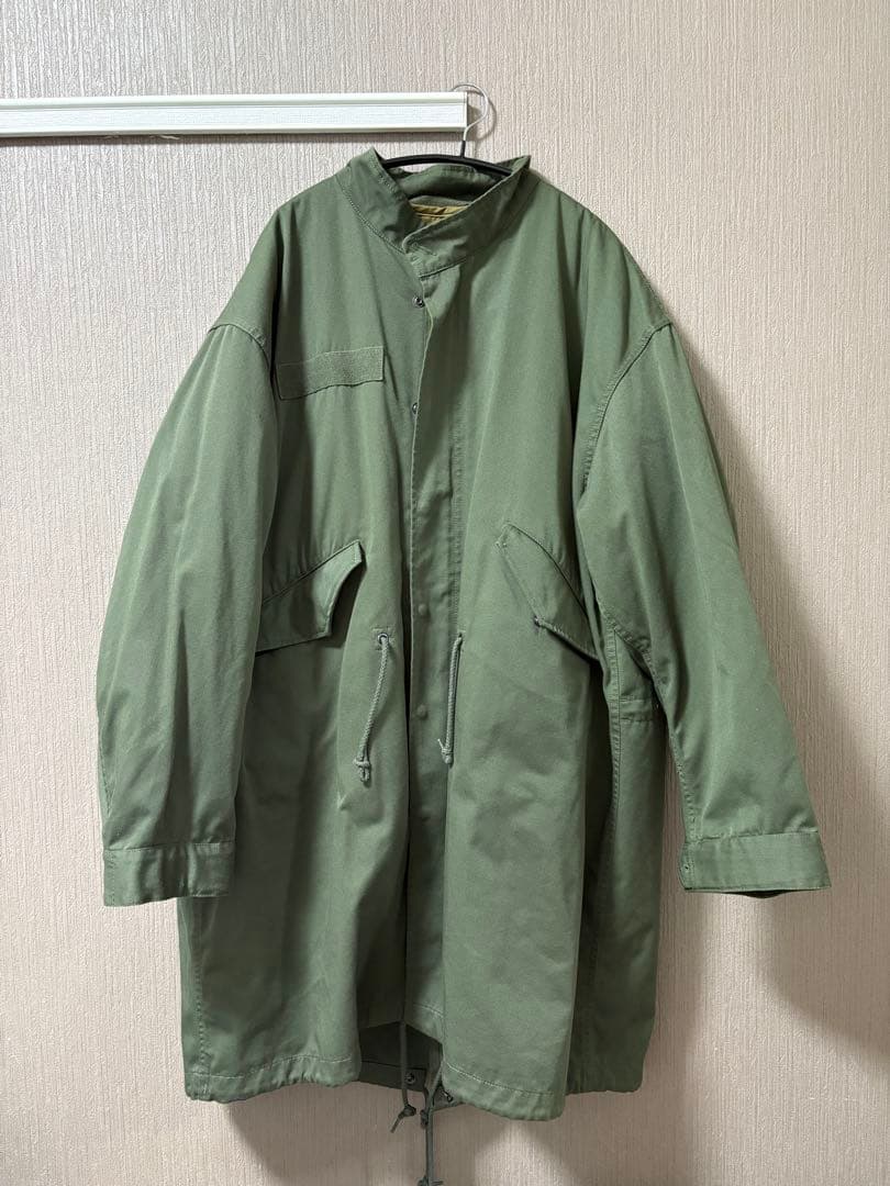 【美品】アダムエロペ　M-65 ビッグシルエット モッズコート　ライナー付き　M