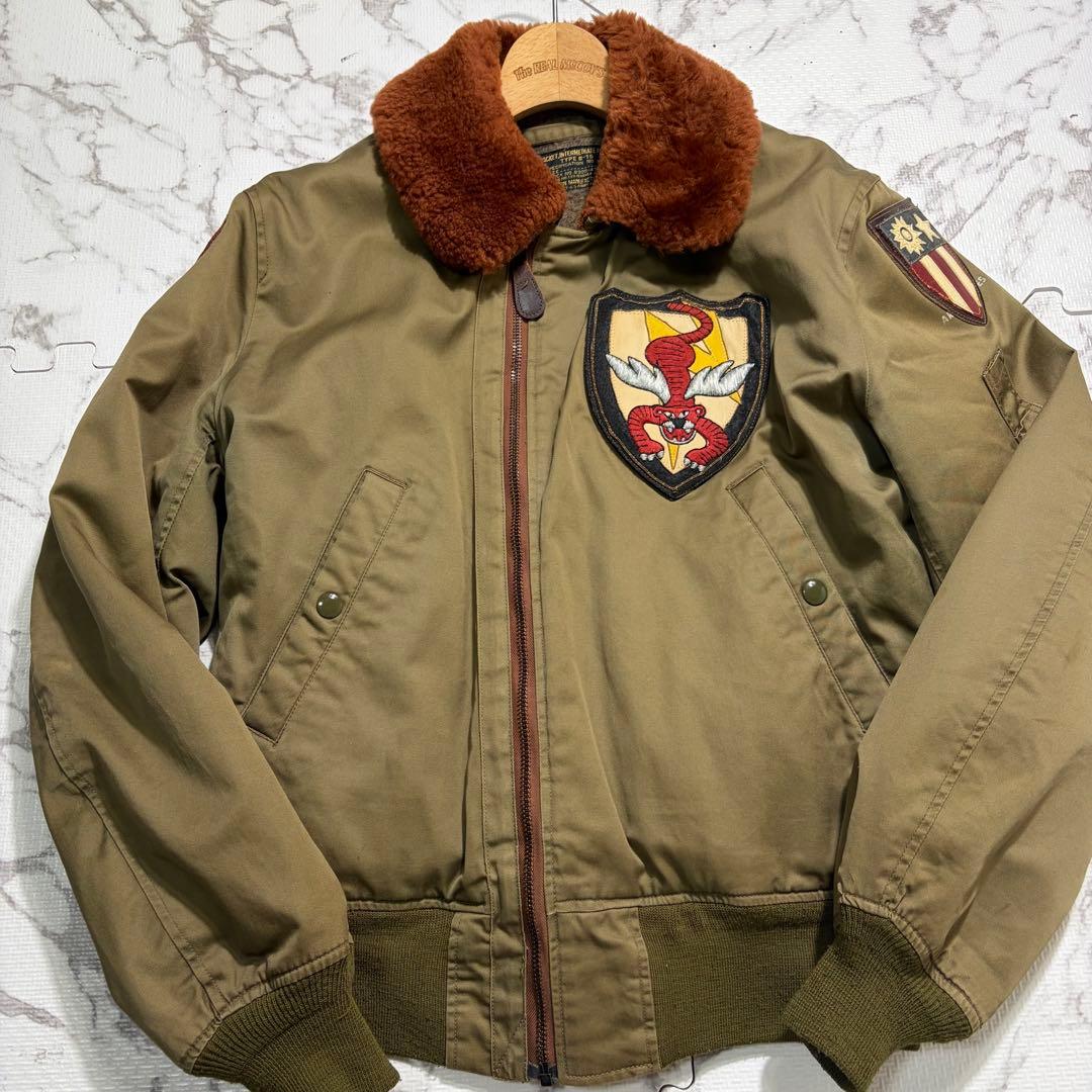 希少✨Buzz Rickson's B-15 フライングタイガー 38size