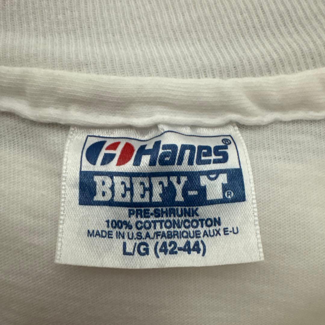 じ*こ様 80S 90S Hanes BEEFY-T 無地ポケットT