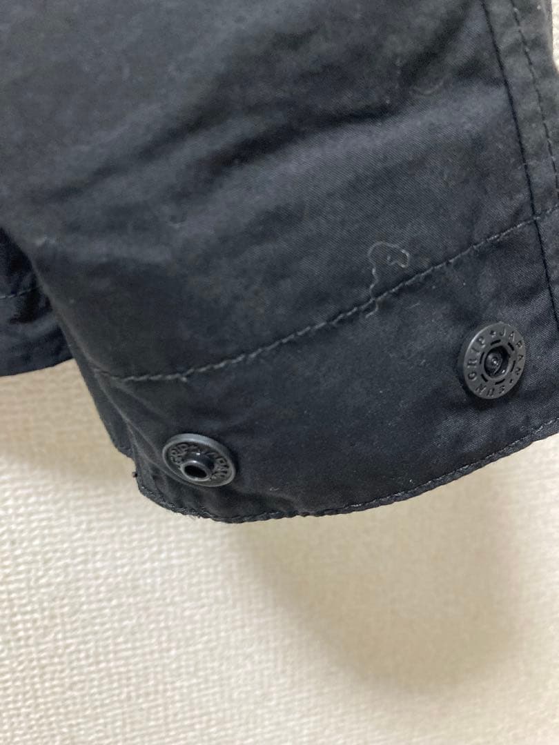 【新品未使用】UNIQLO:Cコットンショートブルゾン size:XXL.黒