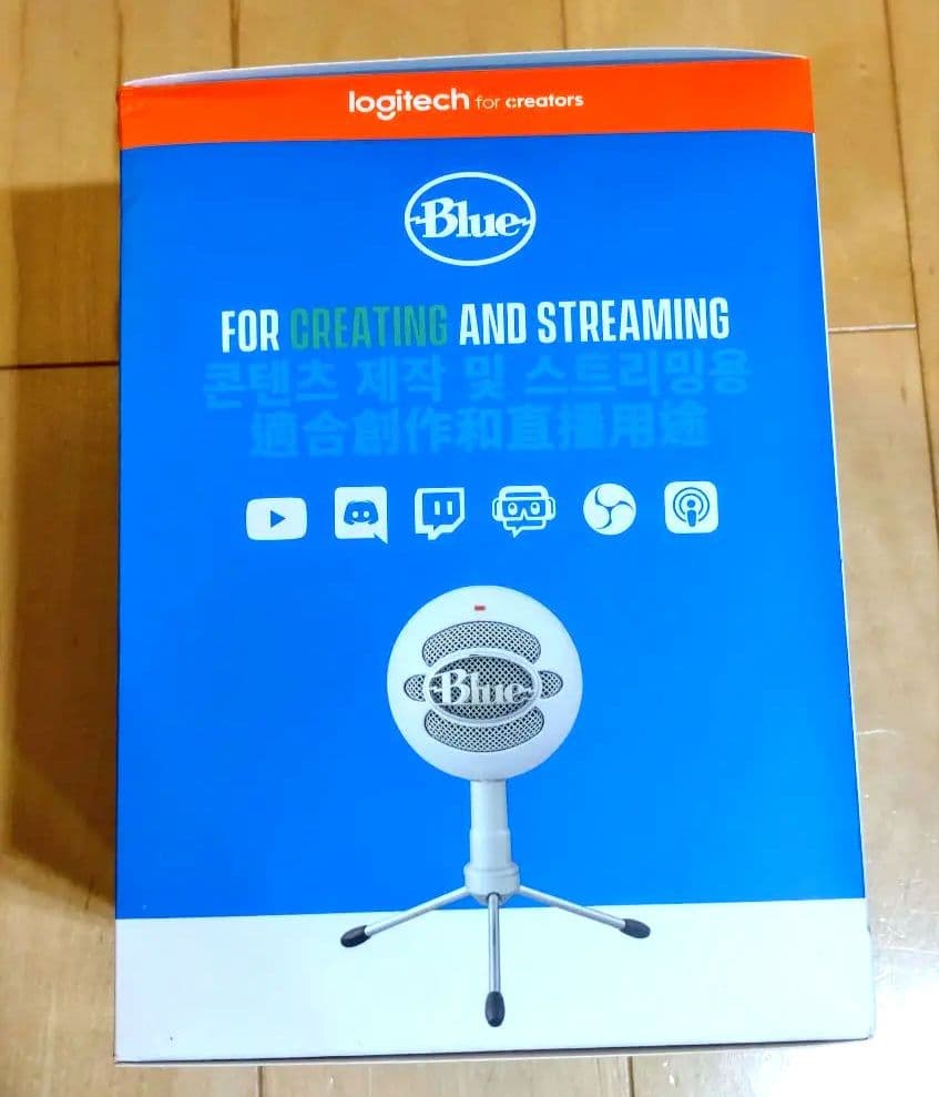 【新品未開封】Logitech Blue ball iCE USBマイク
