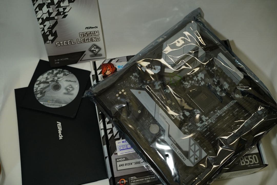 ASRock B550M STEEL LEGEND マザーボード